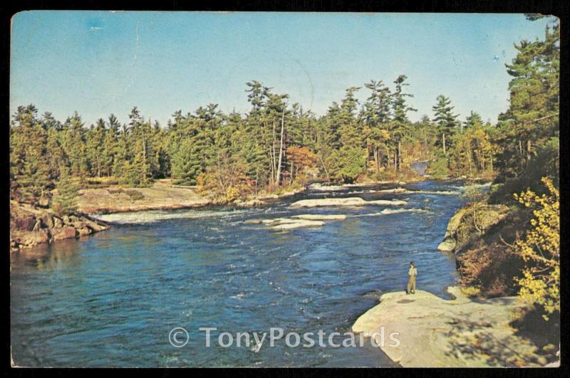 Five Finger Rapids - The Famous French River Area