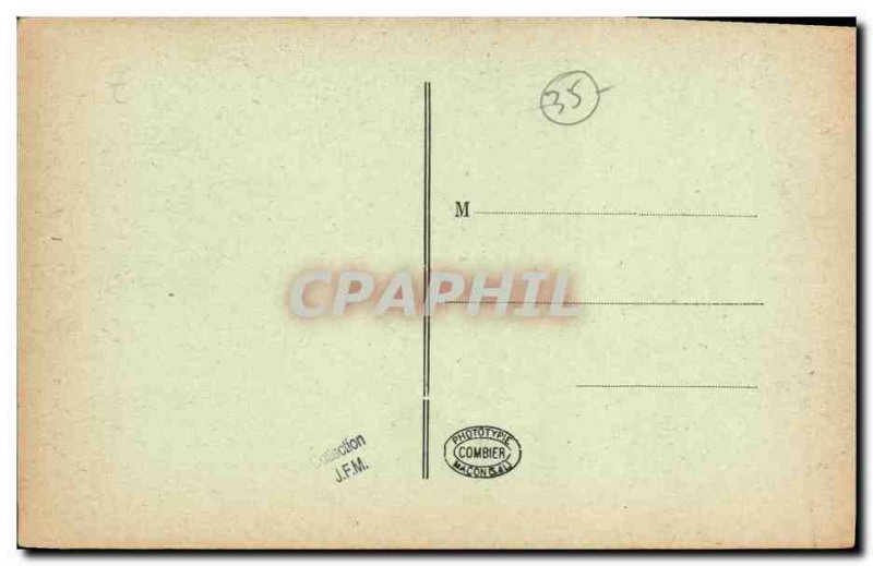 Old Postcard Saint Briac Monument Aux Morts Army