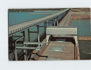 Postcard Watts Bar Dam Tennessee River Tennessee USA