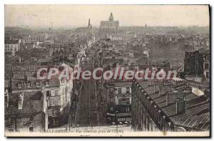 Postcard Old Saint Denis Vue Generale decision of the Church