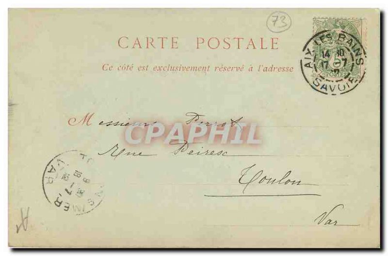 Old Postcard Abbayede Haute Combe La Chapelle