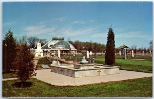 Outdoor statuary group, Our Lady Of Fatima Shrine, Barnabite Fathers - New York