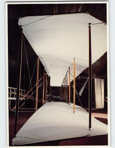 Postcard Reproduction of Aeroplane used by the Wright Brothers North Carolina