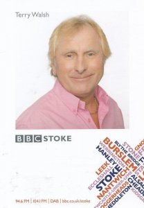 Terry Walsh BBC Radio Stoke Cast Card Photo