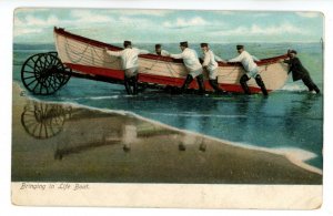 Bringing in the Life Boat