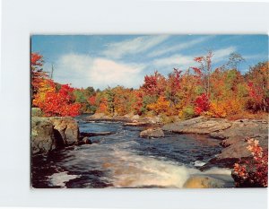 Postcard Picturesque mountain streams, The Catskill Mountains, New York