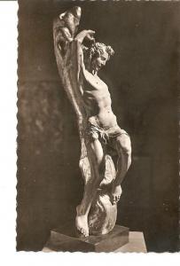 Postal 021888 : Escultura San Sebastian (A. Berruguete)