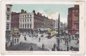 Market Street, Store Fronts, Manchester (Lancashire), England, UK, PU-1909