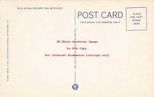 Curt Teich Linen Map Postcard, Greetings from Ohio