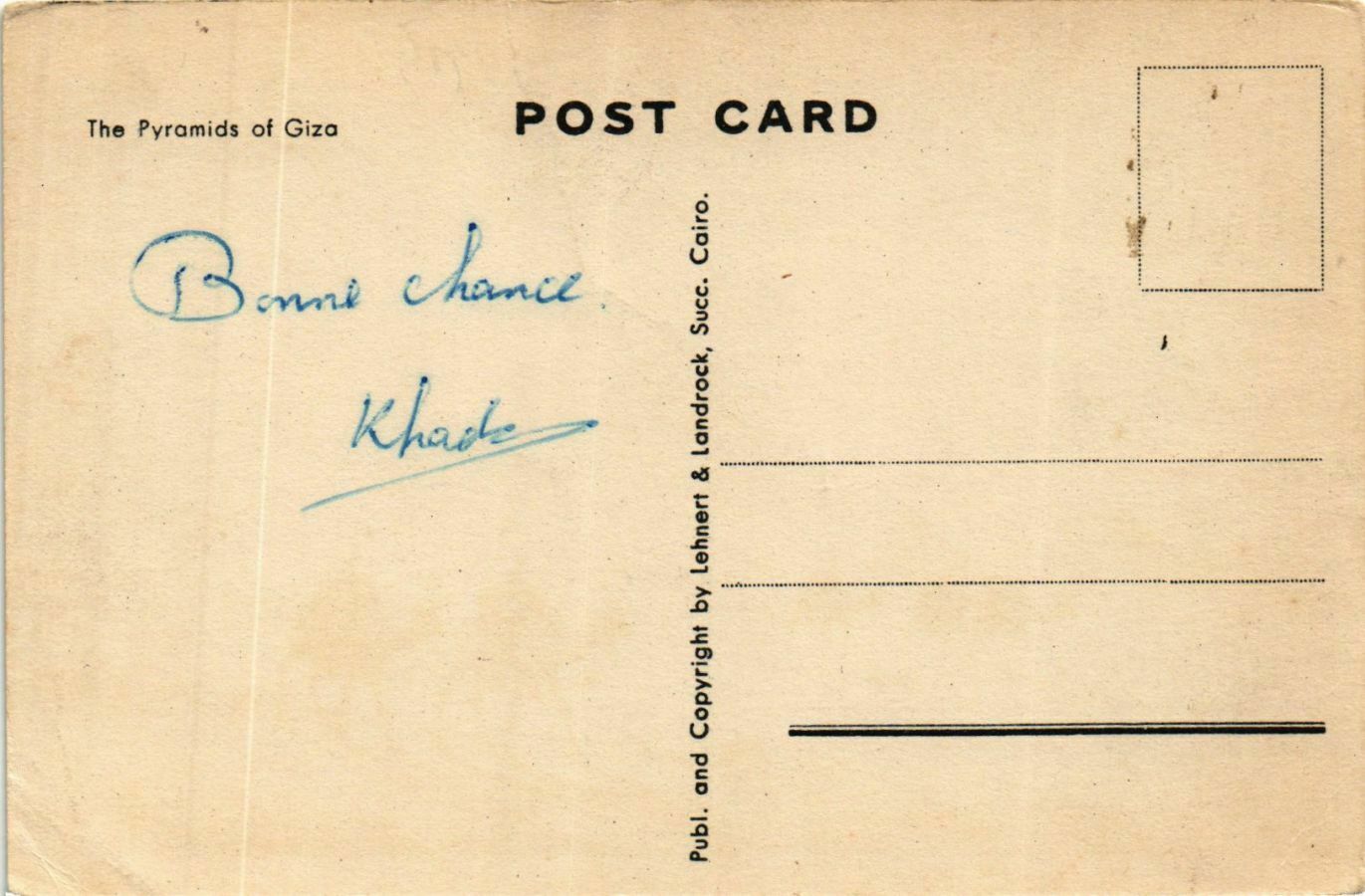Photo Ancienne Egypte - Roue Irriguée égyptienne CPA Lehnert & Landrock 145
