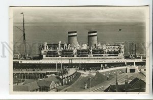 461273 Germany Cuxhaven liner Vintage photo postcard