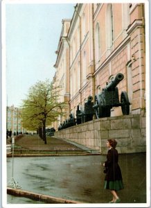 Kremlin Trophy Guns Moscow Russia Postcard