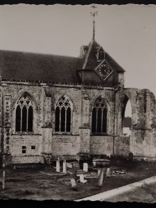 WINCHELSEA CHURCH, England real black & White photo POSTCARD