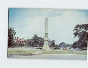 Postcard Monument Square, Swampscott, Massachusetts