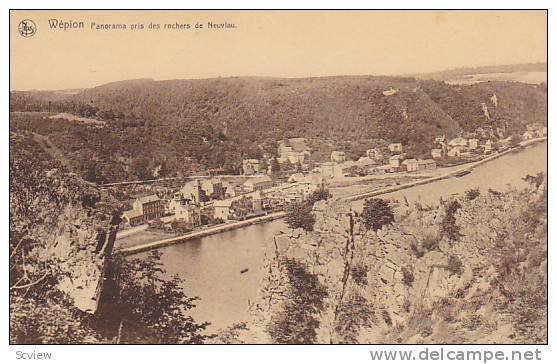 Panorama Pris Des Rochers De Neuviau, Wepion (Namur), Belgium, 1900-1910s