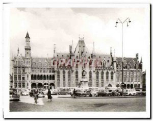 Modern Postcard Brugge Bruges Grote Markt Grand Place