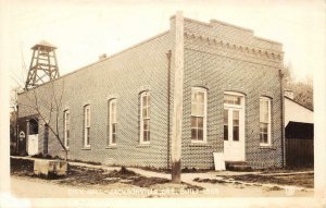 RPPC City Hall - Jacksonville, Oregon Built 1865 ca 1930s Vintage Postcard