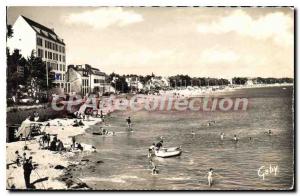 Old Postcard Carnac Door Dro La Grande Plage