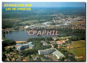Modern Postcard St Paul les Dax Christus Lake