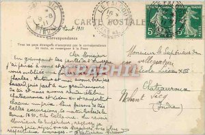 Postcard Old Cantal Waterfall on the line Lioran