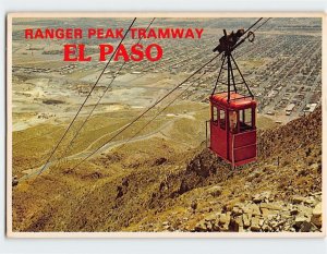 Postcard Ranger Peak Tramway, El Paso, Texas