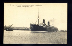 LS3498 - French Liner - CGT - La Provence - built 1906 - postcard