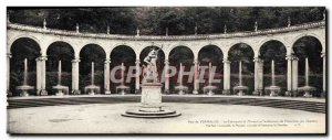 Old Postcard Large Format Parc De Versailles Colonnade Mansart and & # 39enle...