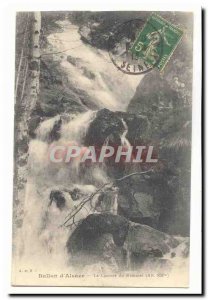 Ballon d & # 39Alsace Old Postcard The cascade of Rummel (altitude 830m)