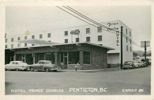 Canada, Penticton, B.C., RPPC, Hotel Prince Charles