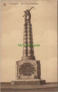 Belgium Postcard - Poelcapelle - Monument Guynemer    RS25460