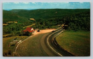 Deerfield River Valley Mohawk Trail Massachusetts Vintage Postcard 1647