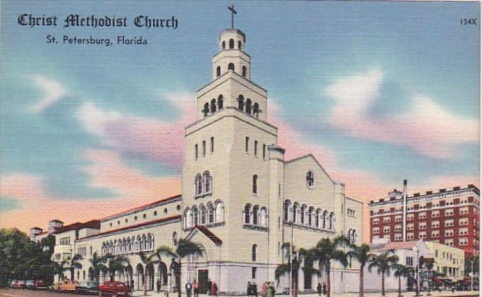 Florida St Petersburg Christ Methodist Church 1961