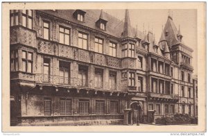 Luxembourg , Le Palais Grand-Ducal , PU-1928