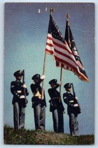 1949 Boonville Missouri Postcard The Kemper Military School North Central Posted