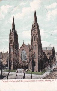 New York Albany Catholic Cathedral Of The Immaculate Conception 1908