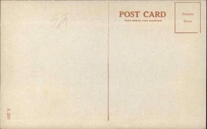 First Washday Laundry Line Comic Horina c1910 Postcard