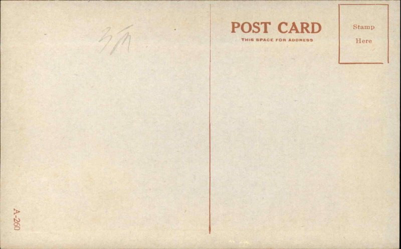 First Washday Laundry Line Comic Horina c1910 Postcard