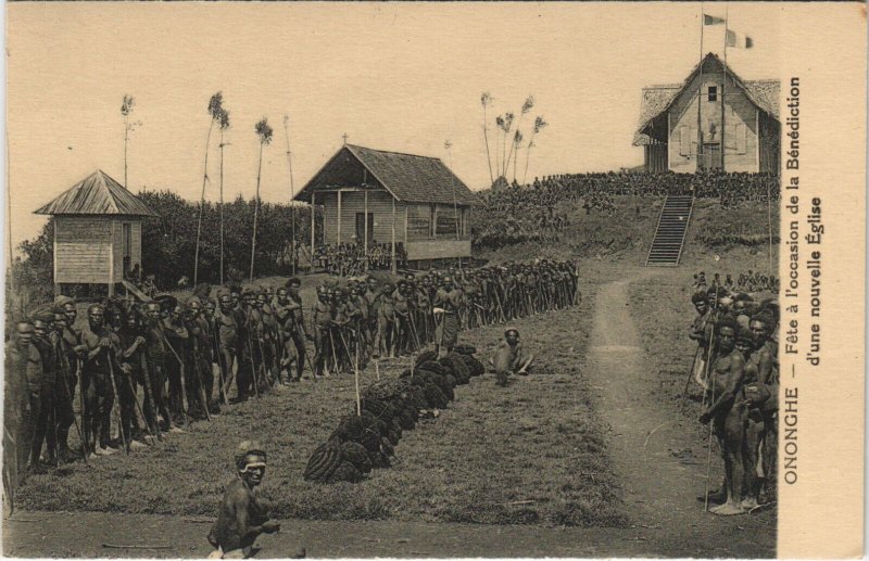 PC OCEANIA, ONGHE, FÉTE A L'OCCASION, Vintage Postcard (b44309)