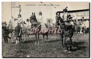 Compiegne Old Postcard Fetes de Jeanne d & # 39arc