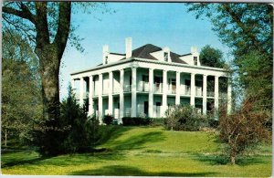 Postcard HOUSE SCENE Natchez Mississippi MS AK3250