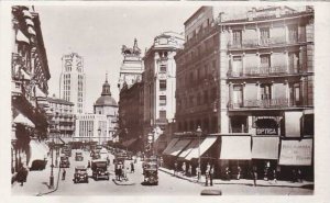 Spain Madrid Calle de Sevilla Real Photo