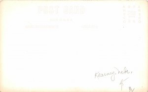 F53/ Kearney Nebraska RPPC Postcard c1950s Covered Wagon Roadside