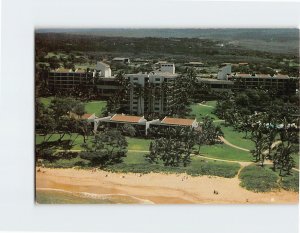 Postcard Waikiki Beach Hotel Maui Honolulu Hawaii USA