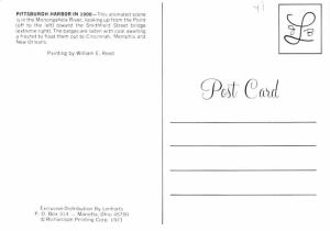 Pittsburgh Harbor - William E Reed