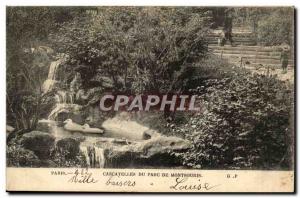 Paris (14) - Park Montsouris- Cascatelles Du Parc-Duck Post Card Old