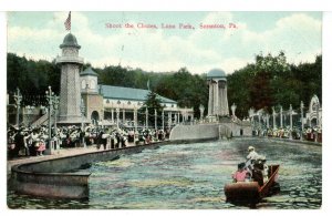 PA - Scranton. Luna Park, Shoot the Chutes  ca 1909