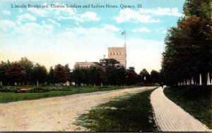 Illinois Quincy Soldiers and Sailors Home Lincoln Boulevard