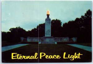 Postcard - Eternal Light Peace Memorial at Twilight, Gettysburg, Pennsylvania