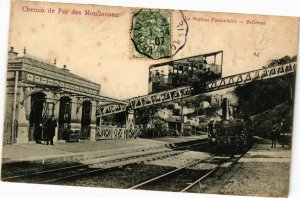CPA BELLEVUE - La Station funiculaire et chemin de fer (211270)