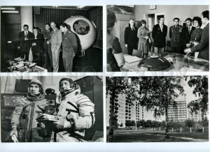 133541 USSR SPACE PROPAGANDA Star City SET of 12 old PHOTO PC